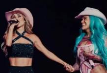 Karol G y Anahí comparten escenario y cantan juntas ‘Sálvame’ en Ciudad de México