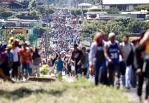 Frena Coahuila la caravana migrante