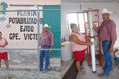 San Buenaventura: Apoya Hugo con agua a los ejidos