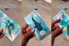¿El Ajolotito tiene competencia? Billete de Maldivas es supuestamente el más bonito