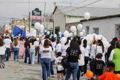 Gran marcha por día de la familia en Allende encabezada por la Parroquia San Juan de Mata