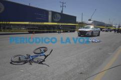 Oficial de Guardia Nacional embistió y le quita la vida ciclista en el Santa Cecilia