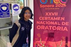 Viaja joven acuñense a Hermosillo, Sonora, a concurso Nacional de Oratoria