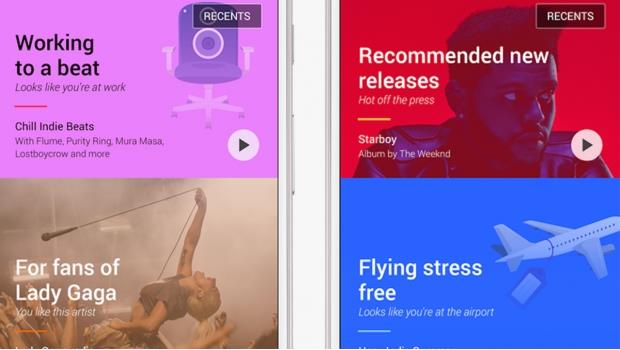 Conoce el nuevo y más inteligente Google Play Music