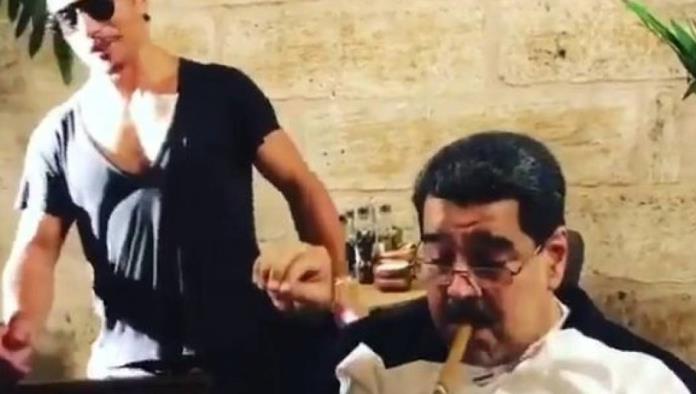Cachan a Nicolás Maduro cenando jugosos filetes en restaurante de lujo