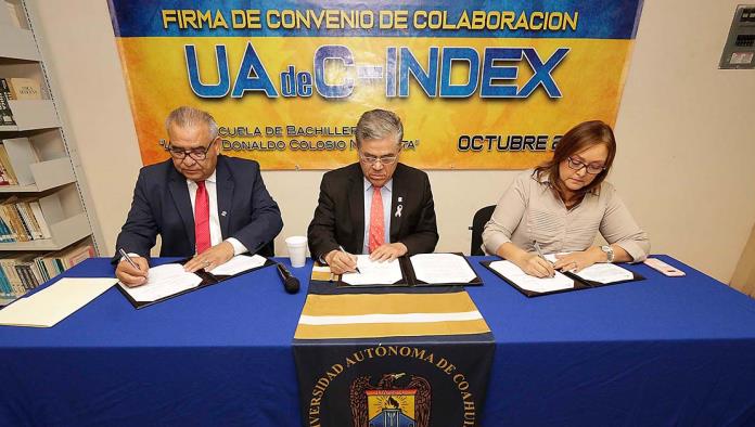 Firma UAC convenio de Industria Maquiladora
